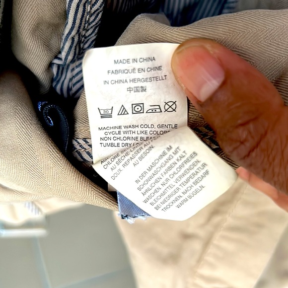 GUC JCrew Mid length trench in Tan - Picture 10 of 11